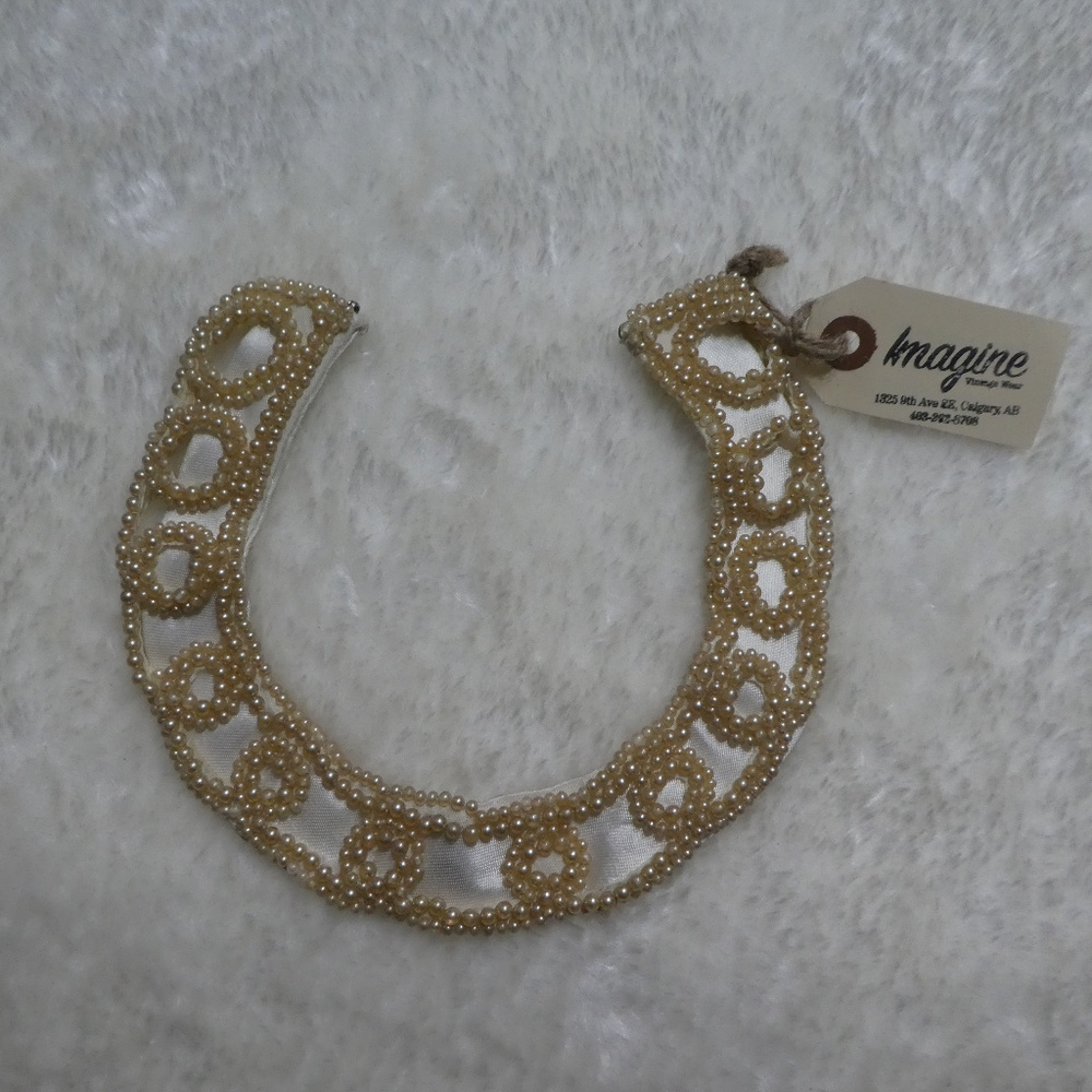 Offers Welcomed! Japanese Vintage Faux Pearl Collar